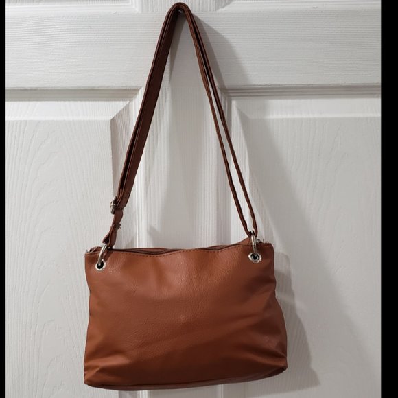 Crossbody bag, Rosetti Triple Play Roxanne Cognac - Picture 5 of 12